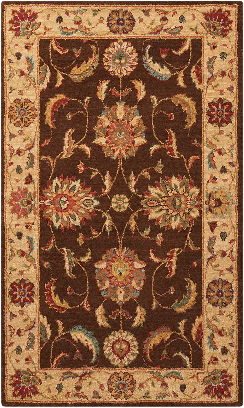 Nourison Home Living Treasures LI04 Brown Traditional Loom Rug