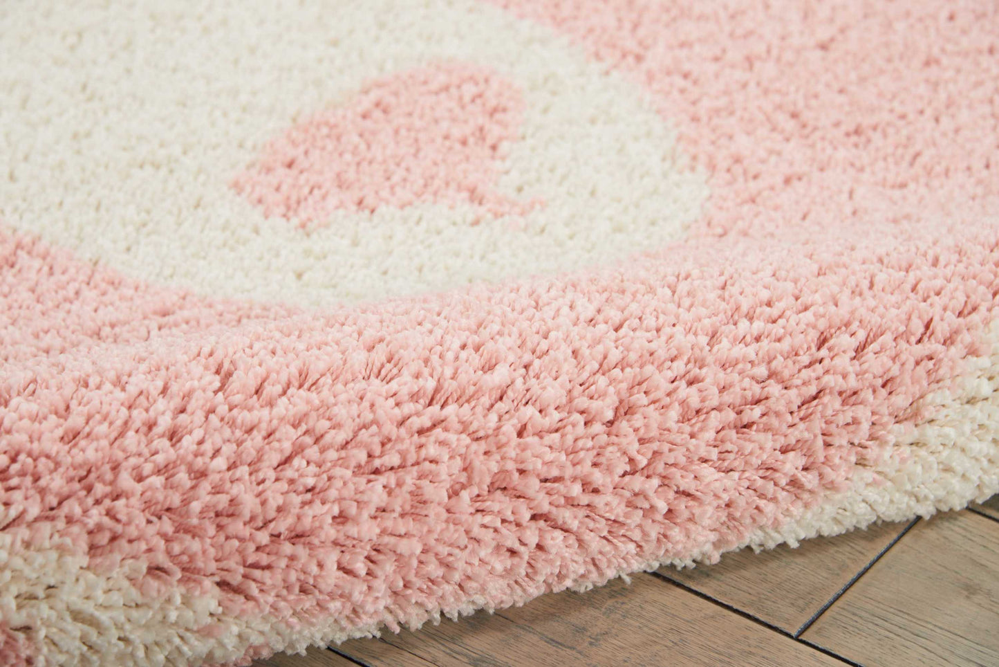 Nourison Home Hudson DS100 Pink  Contemporary Machinemade Rug