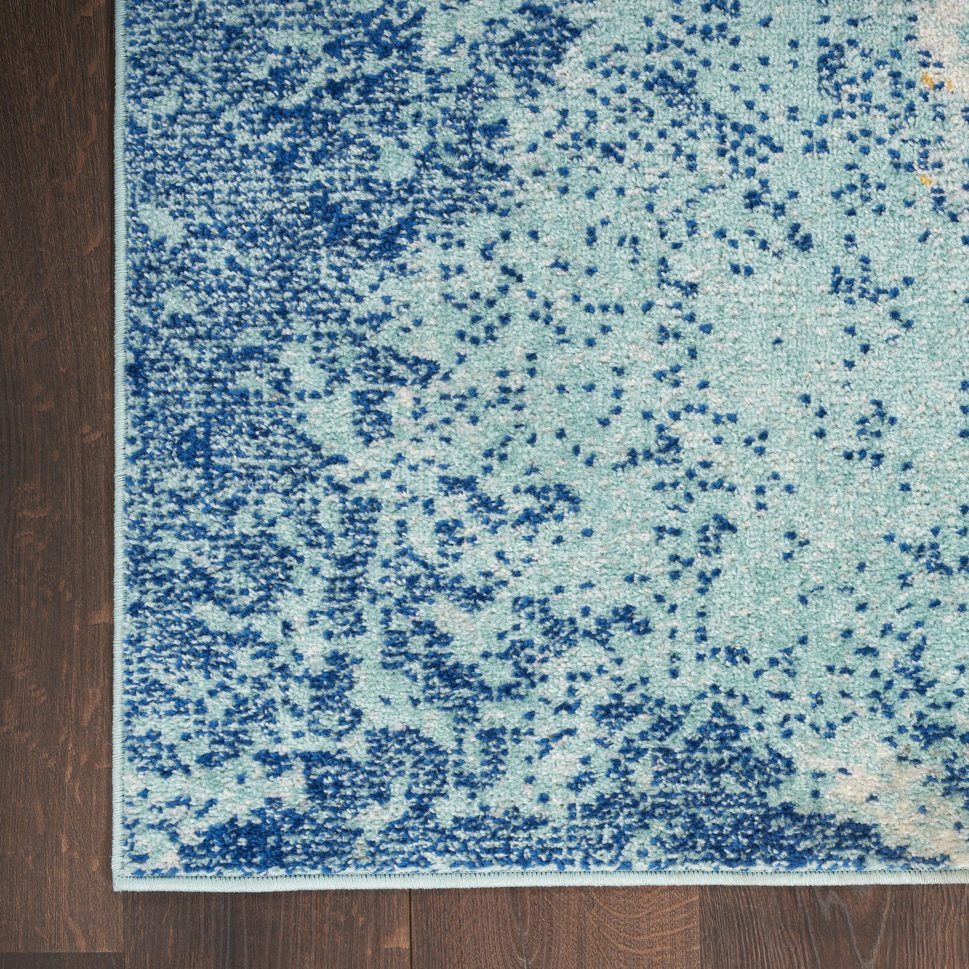 Nourison Home Passion PSN51 Blue Multicolor Contemporary Machinemade Rug