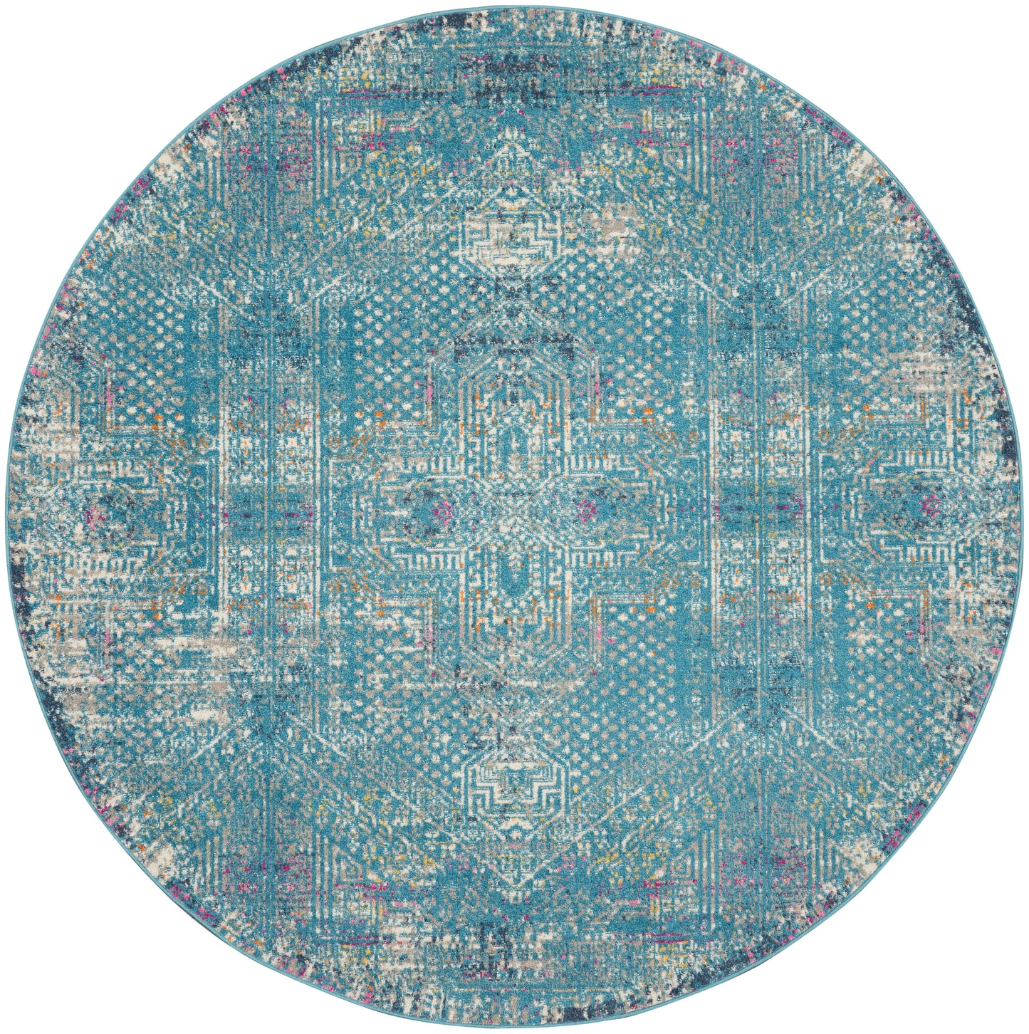 Nourison Home Passion PSN38 Blue  Transitional Machinemade Rug