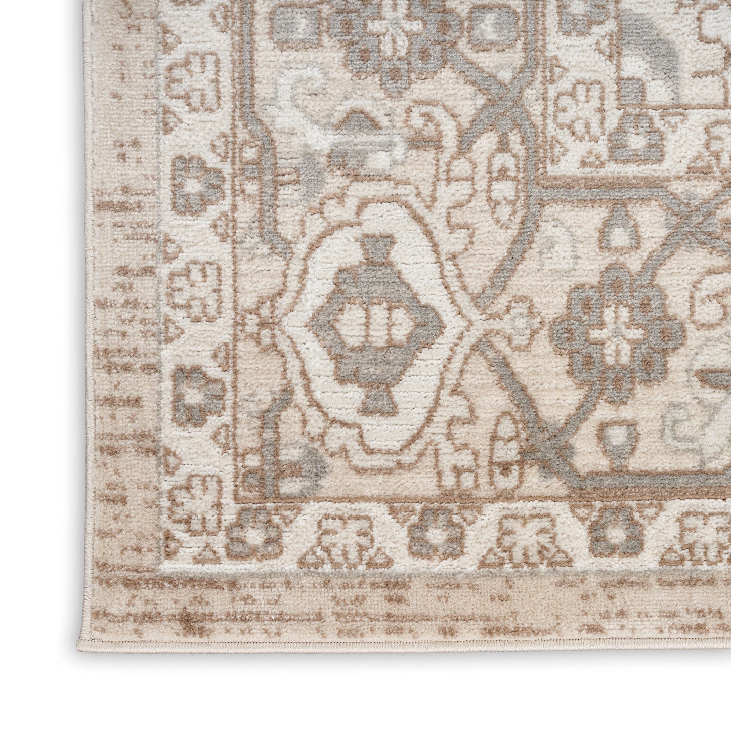 Nourison Home Quarry QUA05 Beige  Transitional Machinemade Rug