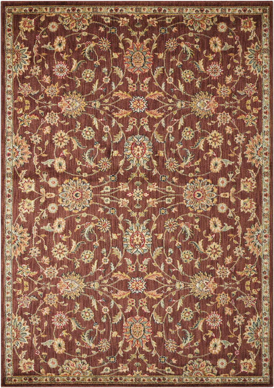 Nourison Home Ancient Times BAB05 Brown Traditional Machinemade Rug