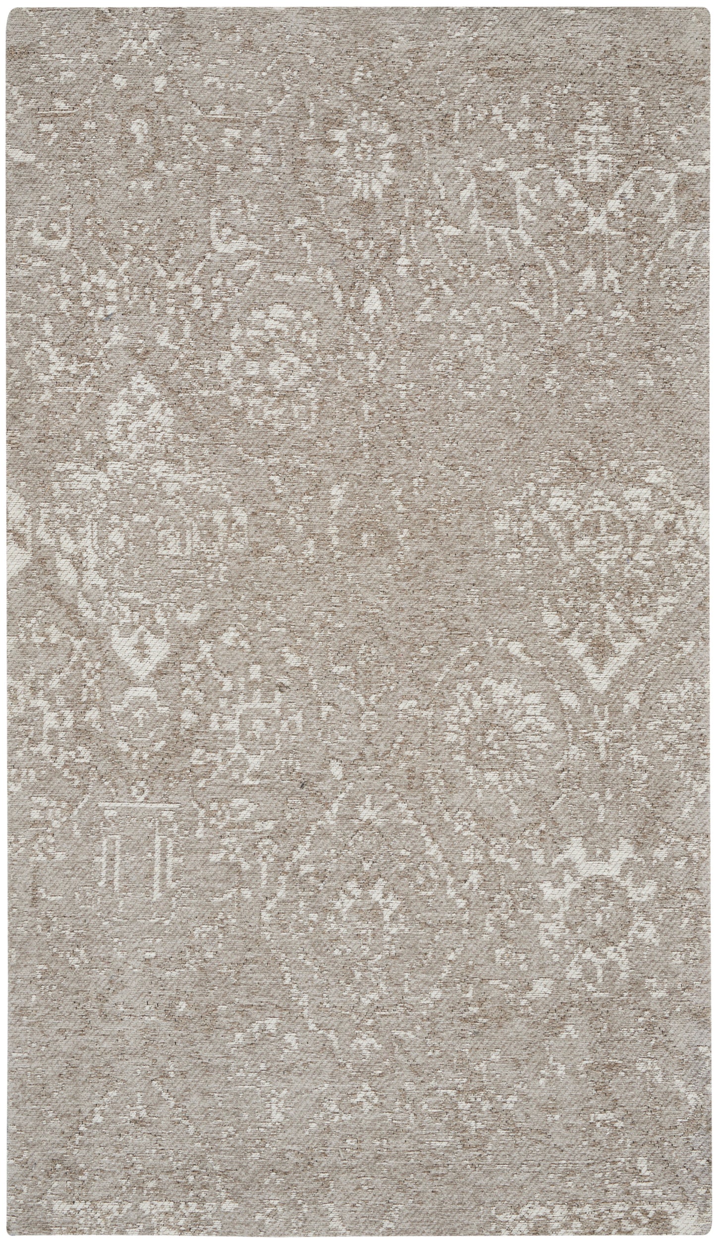 Nourison Home Damask DAS06 Lt Grey Transitional Machinemade Rug