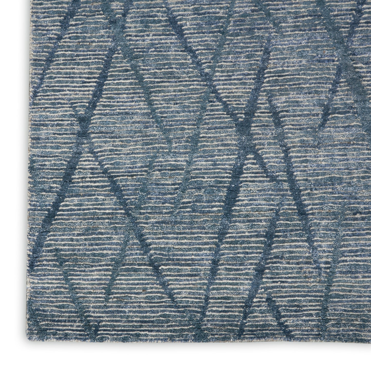 Nourison Home OCEAN OCP02 Indigo  Contemporary Knotted Rug