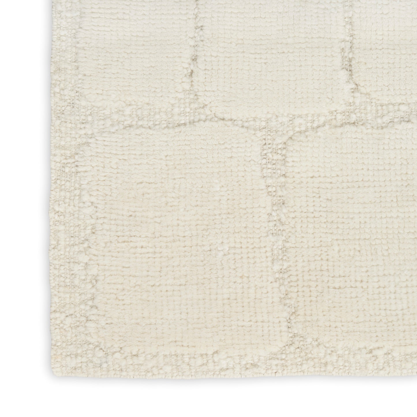 Nourison Home Blanco BLO02 Ivory  Contemporary Knotted Rug