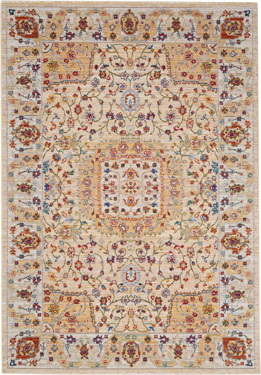 Nourison Home Majestic MST03 Sand Traditional Woven Rug