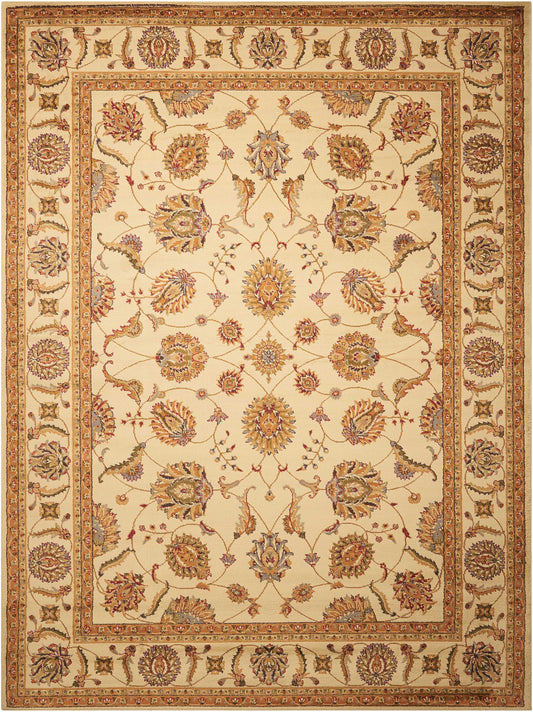 Nourison Home Paramount PAR09 Beige Traditional Power-Loomed Rug