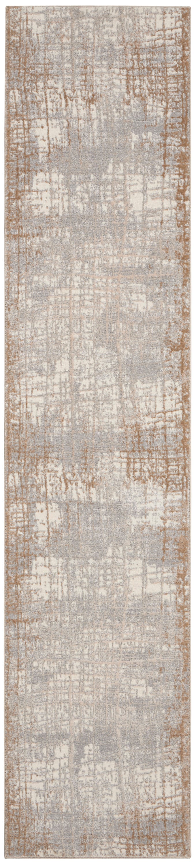 Calvin Klein Ck950 Rush CK950 Ivory Taupe  Contemporary Machinemade Rug