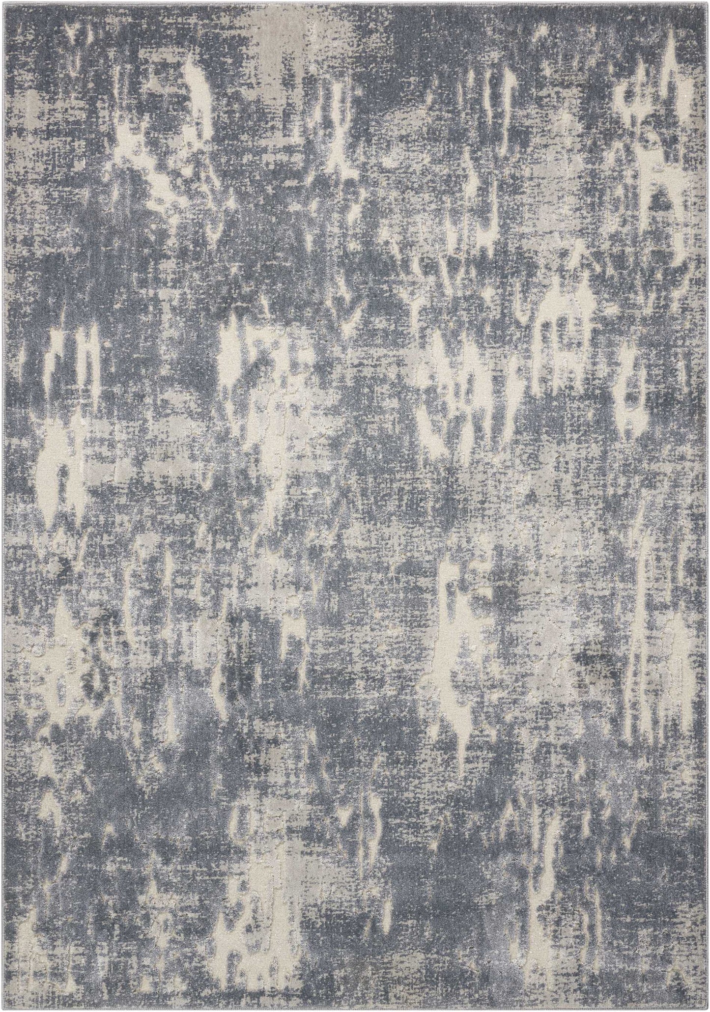 Michael Amini Gleam MA602 Slate  Contemporary Machinemade Rug