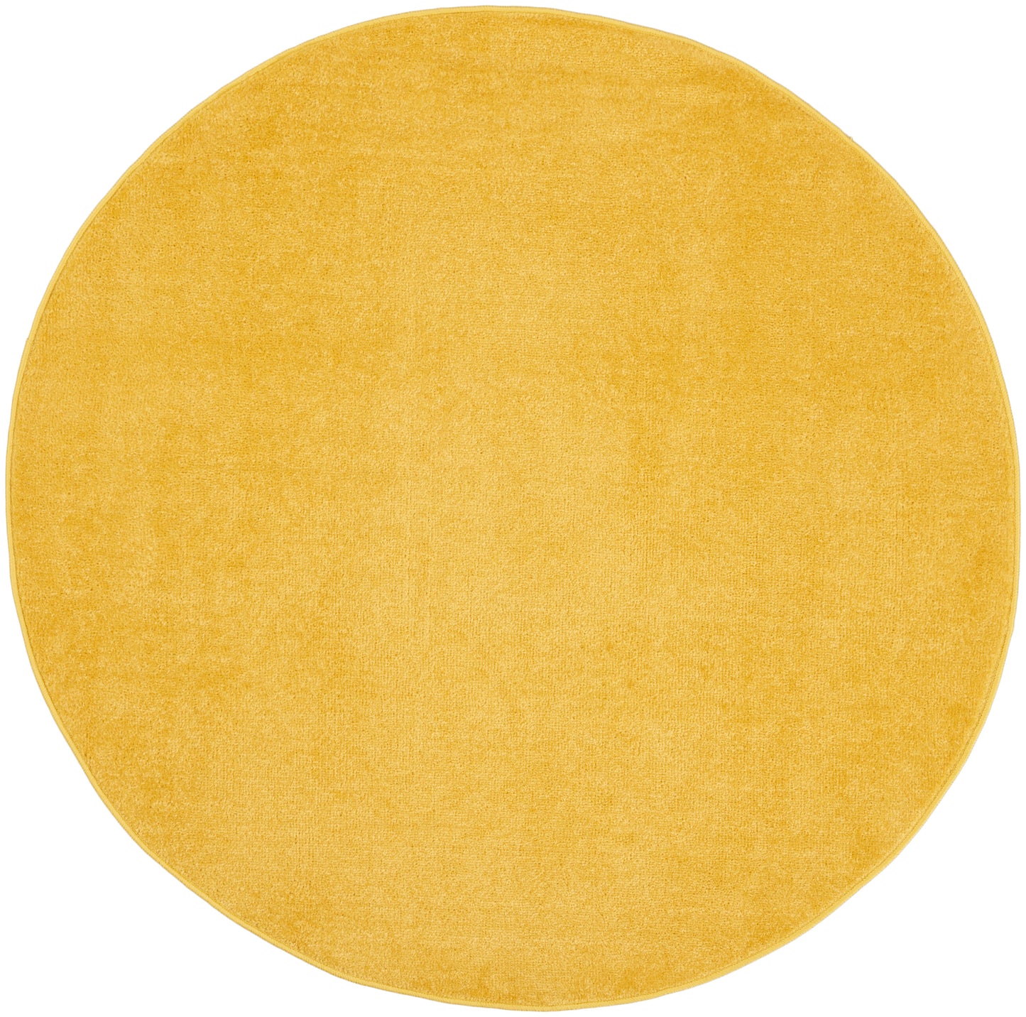 Nourison Home Nourison Essentials NRE01 Yellow  Contemporary Machinemade Rug