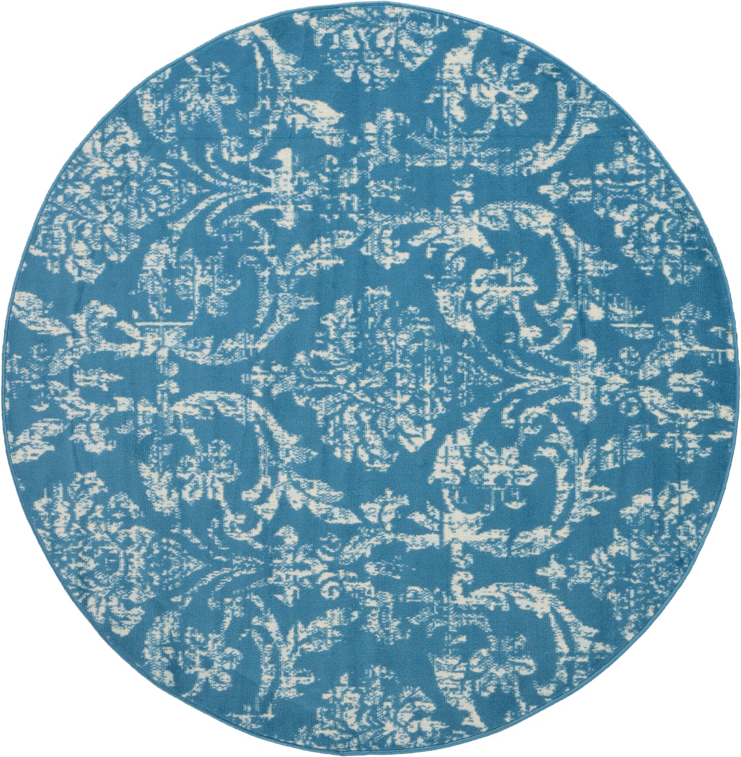 Nourison Home Jubilant JUB09 Blue  Transitional Machinemade Rug