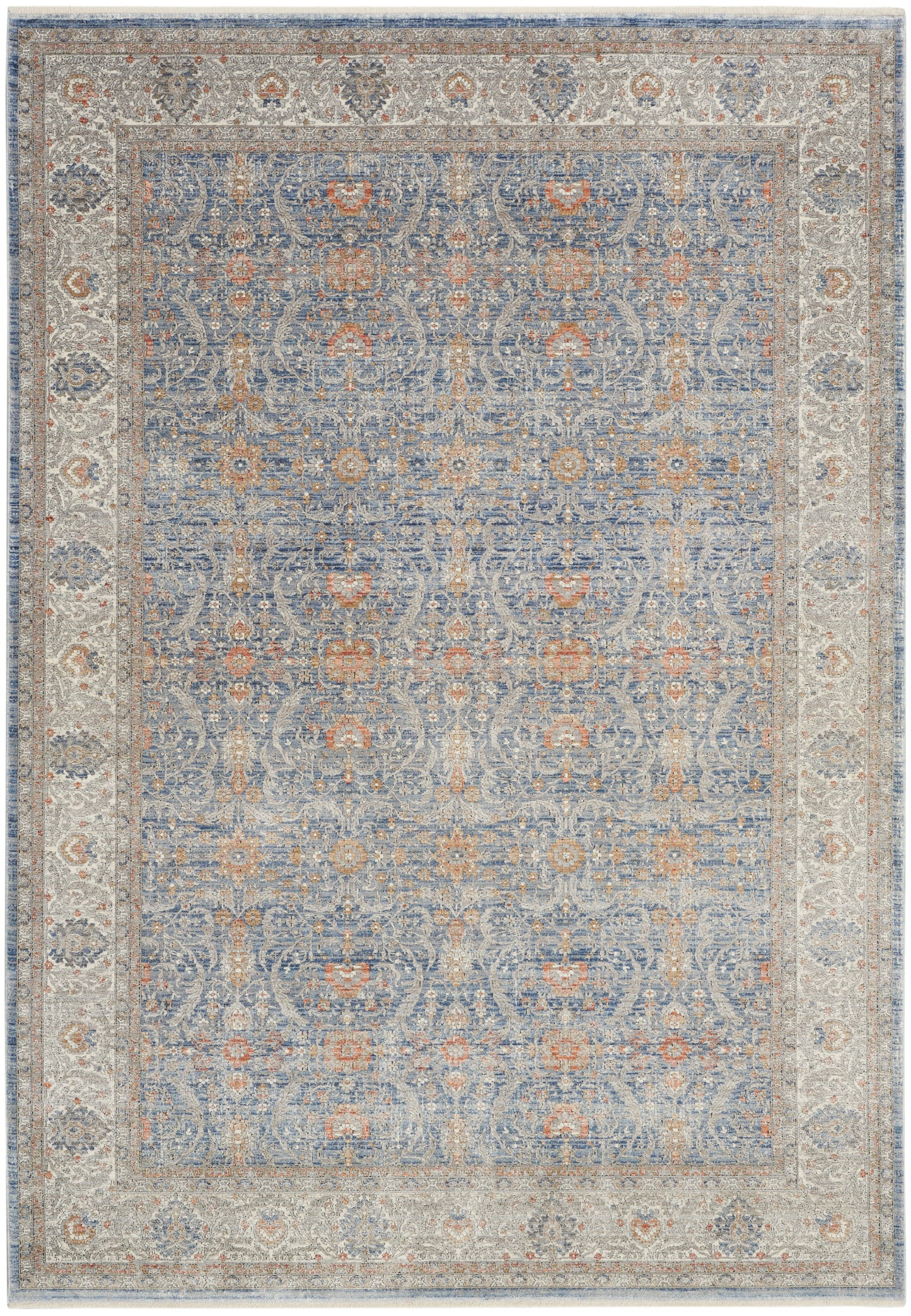 Nourison Home Starry Nights STN08 Light Blue  Traditional Woven Rug