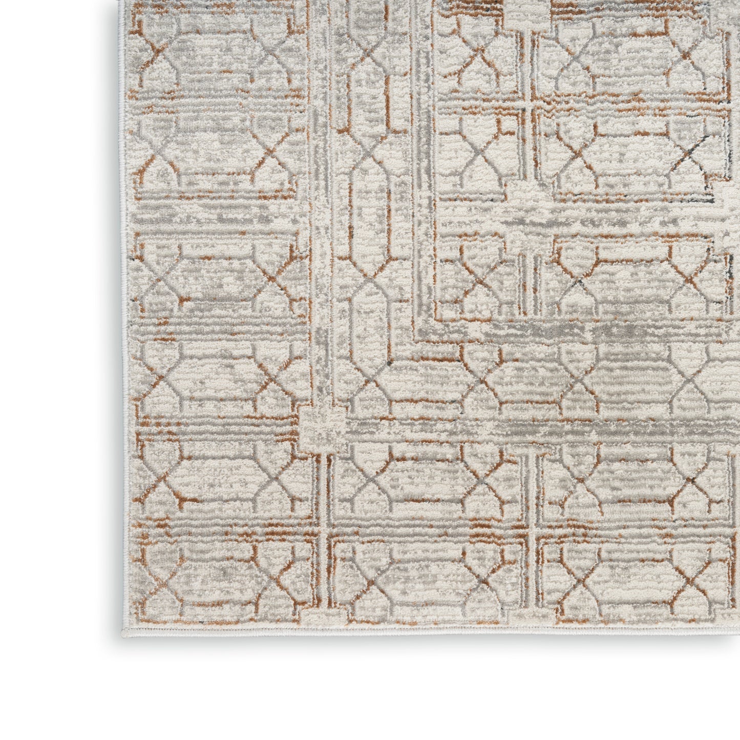 Nourison Home Desire DSR07 Ivory Beige  Contemporary Machinemade Rug