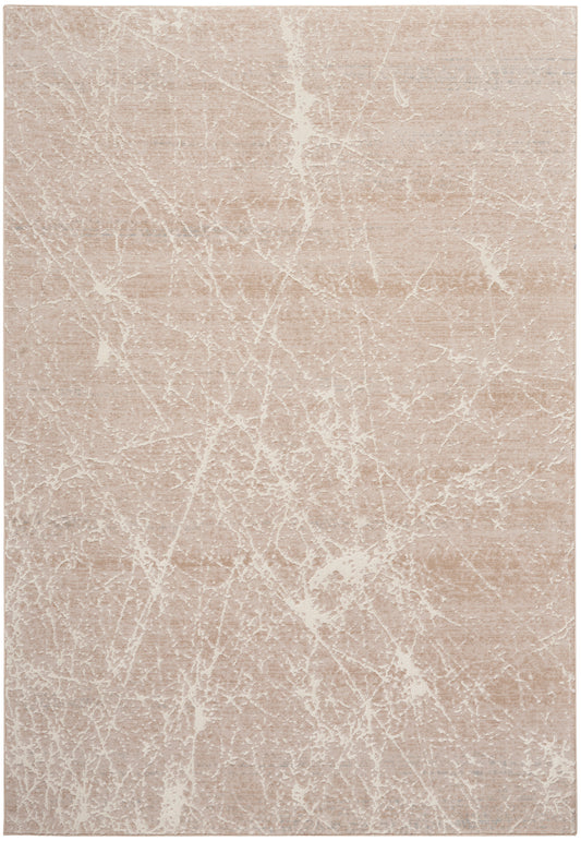 Nourison Home Exhale EXL02 Mocha Ivory Contemporary Machinemade Rug