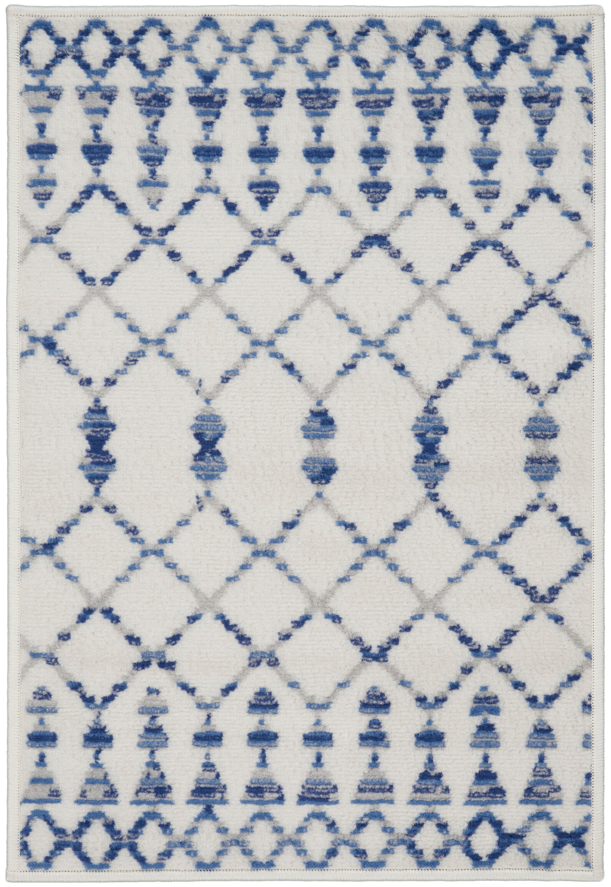 Nourison Home Whimsicle WHS02 Ivory Contemporary Machinemade Rug