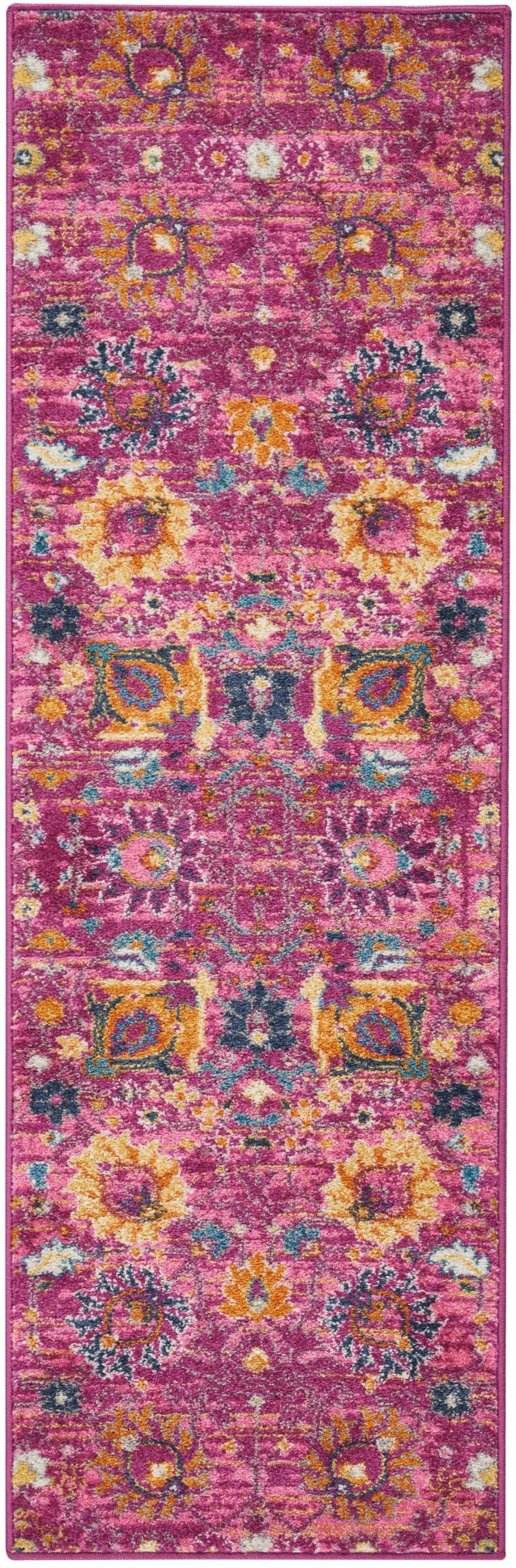 Nourison Home Passion PSN01 Fuchsia  Transitional Machinemade Rug