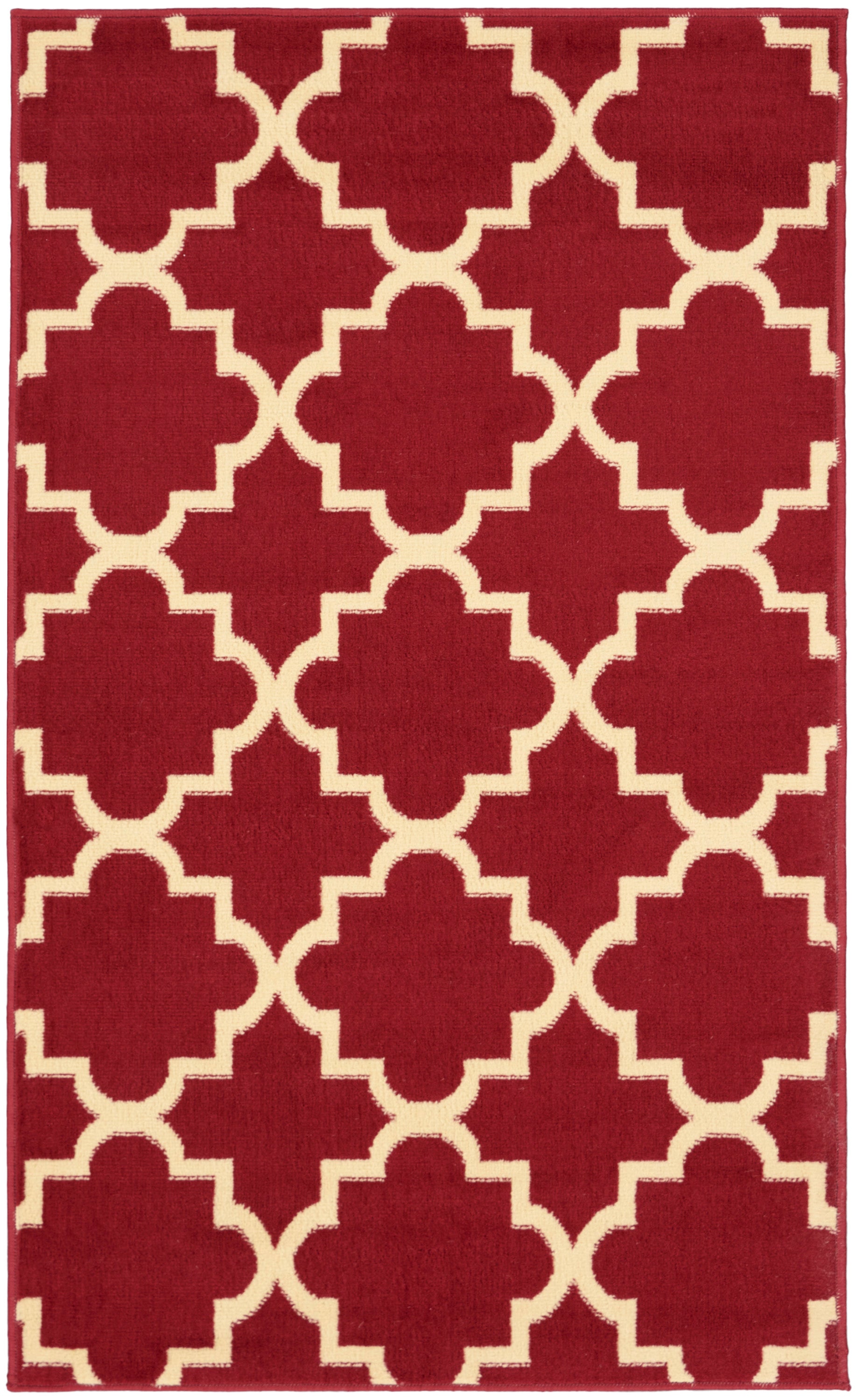 Nourison Home Grafix GRF08 Red Transitional Machinemade Rug