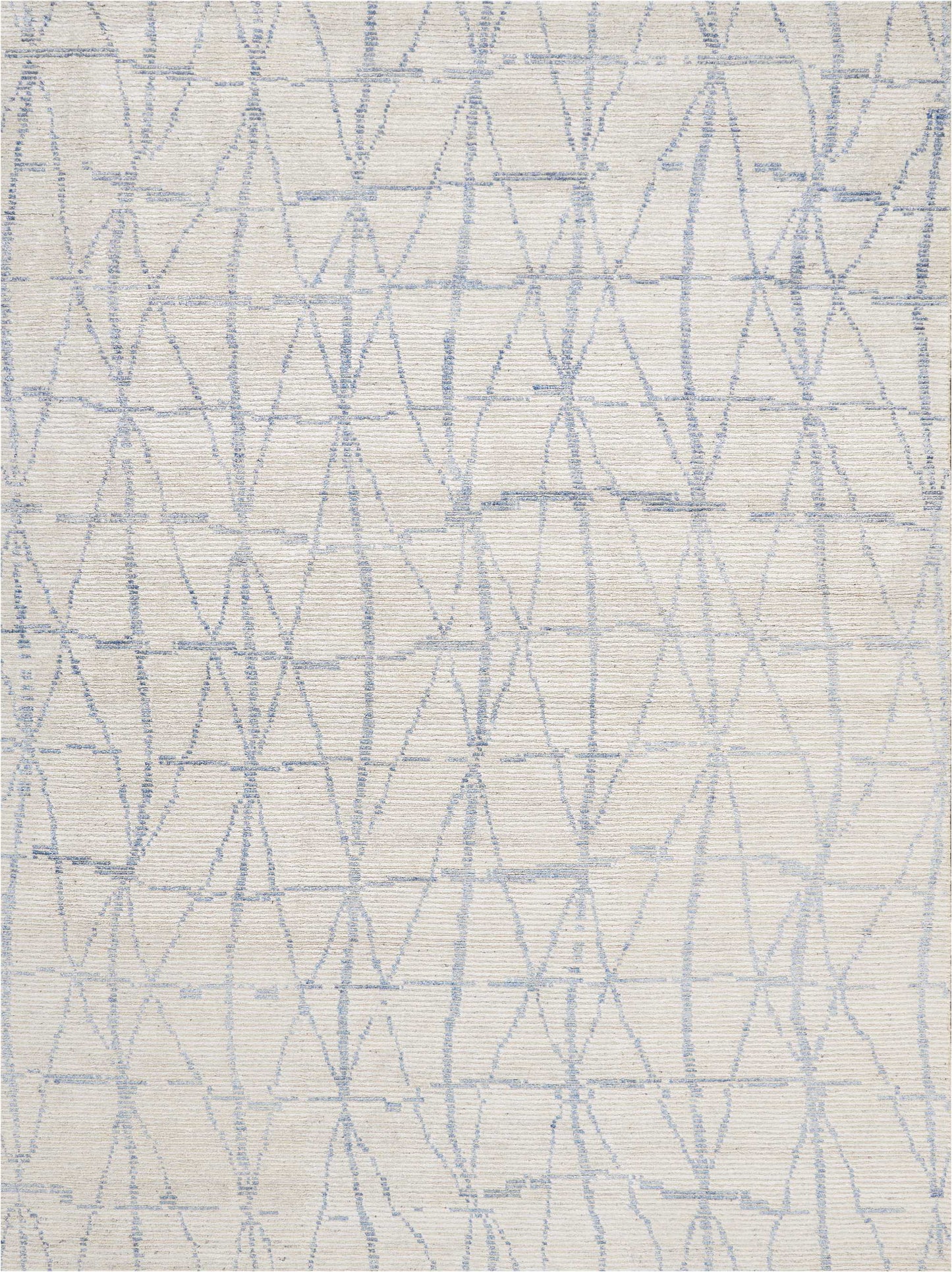 Nourison Home Ellora ELL02 Sky  Contemporary Knotted Rug