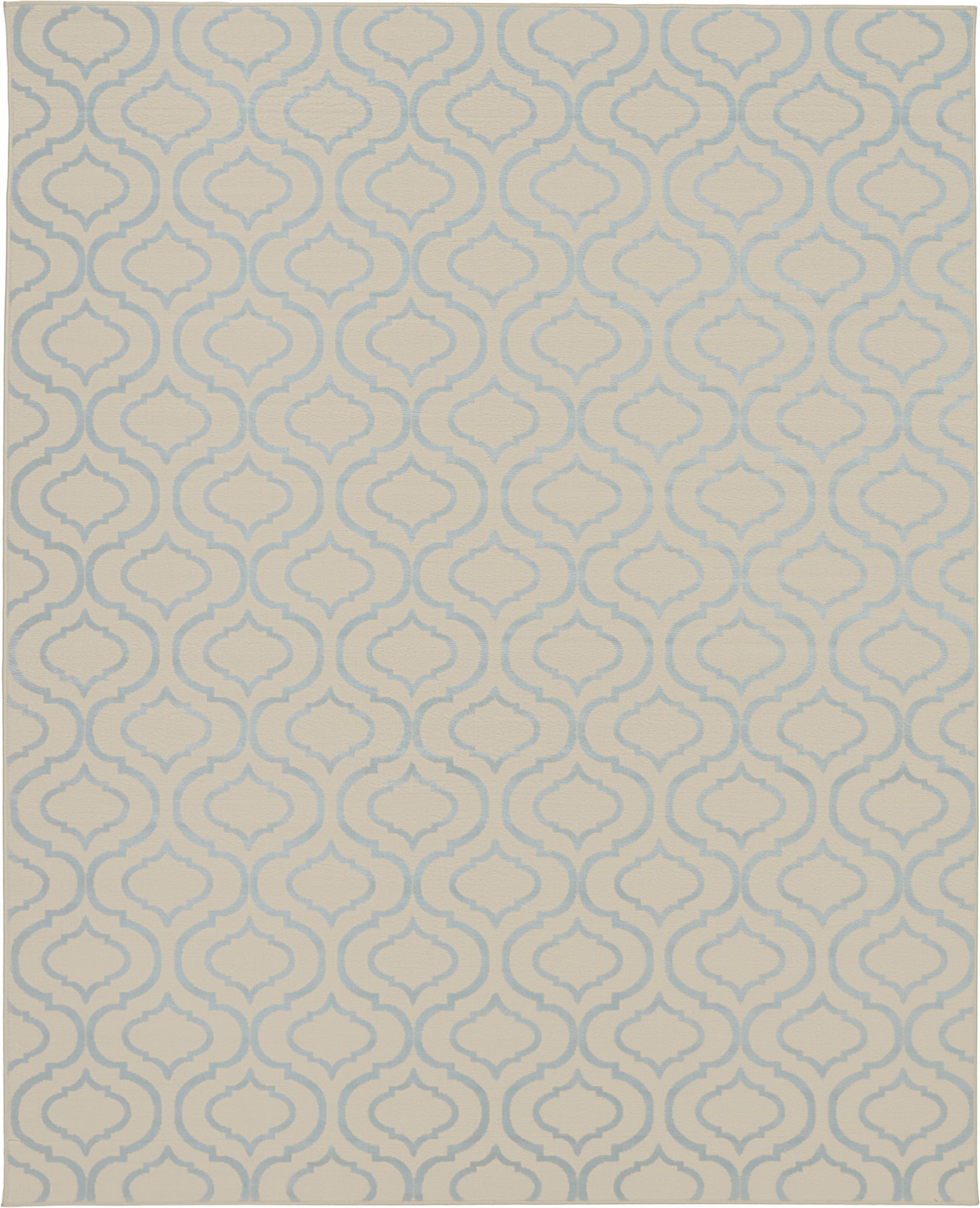 Nourison Home Jubilant JUB19 Ivory Blue  Transitional Machinemade Rug