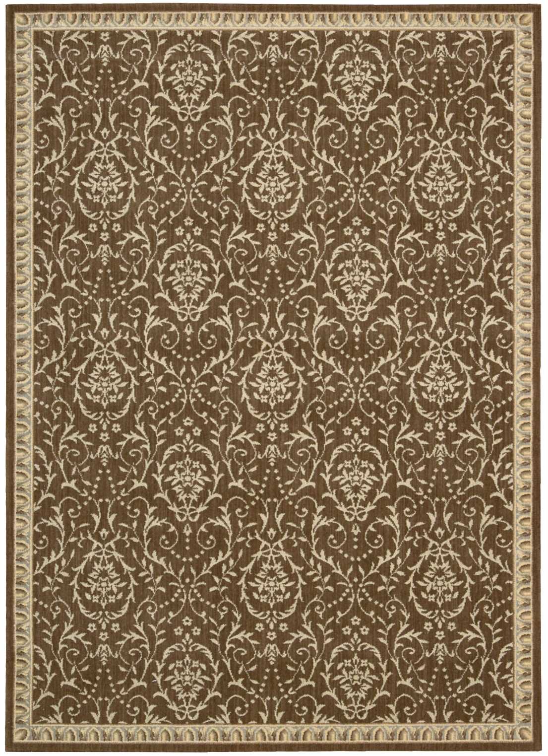 Nourison Home Riviera RI02 Chocolate Traditional Loom Rug