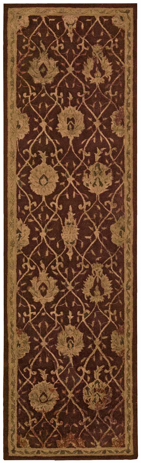 Nourison Home Regal REG05 Chocolate Traditional Tufted Rug