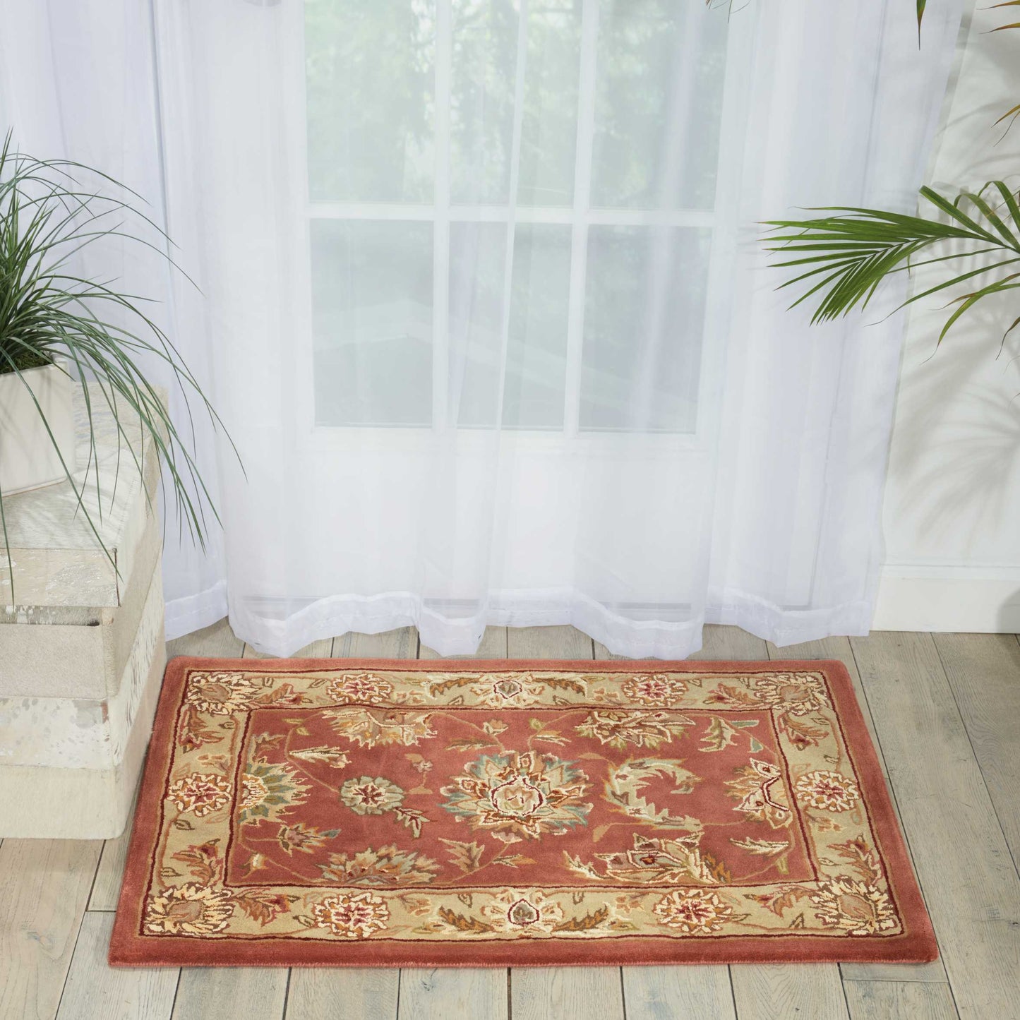 Nourison Home Nourison 2000 2215 Rose  Traditional Tufted Rug