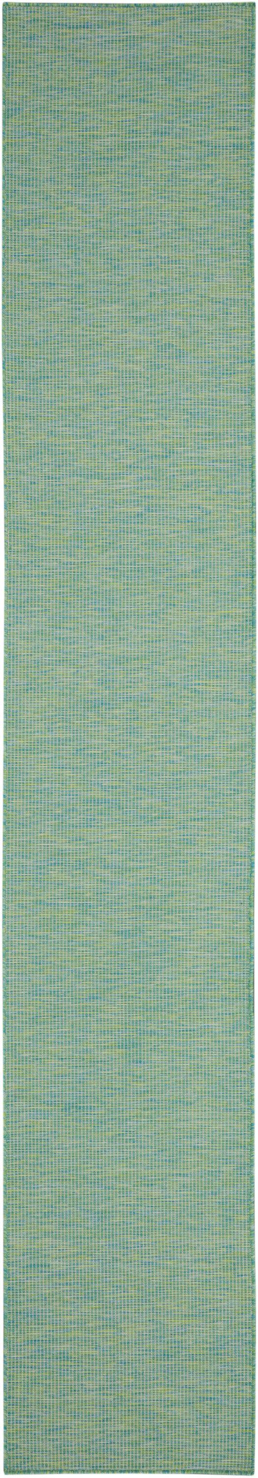 Nourison Home Positano POS01 Blue Green  Contemporary Machinemade Rug