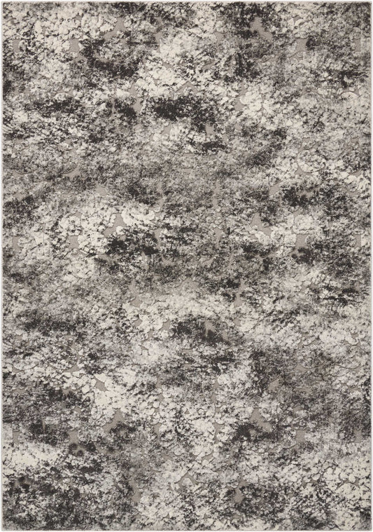 Michael Amini Gleam MA603 Ash  Contemporary Machinemade Rug