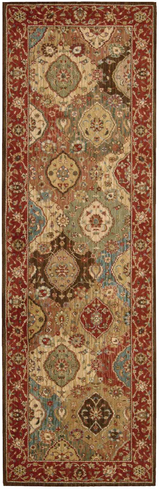 Nourison Home Living Treasures LI03 Multicolor  Traditional Loom Rug