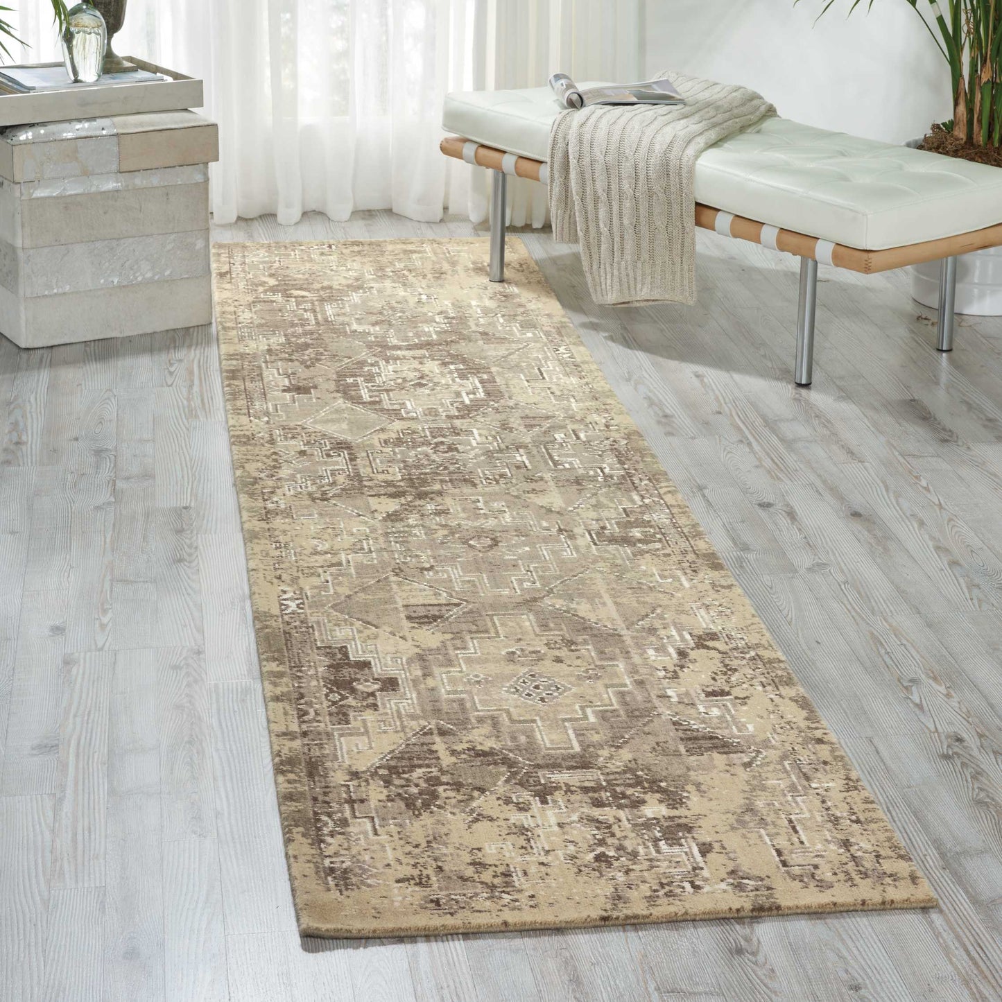 Nourison Home Silk Elements SKE19 Mushroom  Traditional Loom Rug