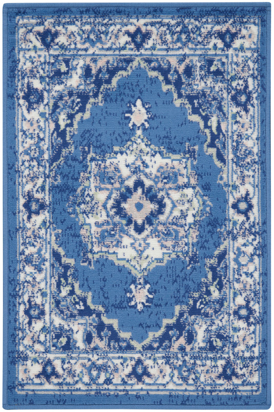 Nourison Home Whimsicle WHS03 Navy Transitional Machinemade Rug