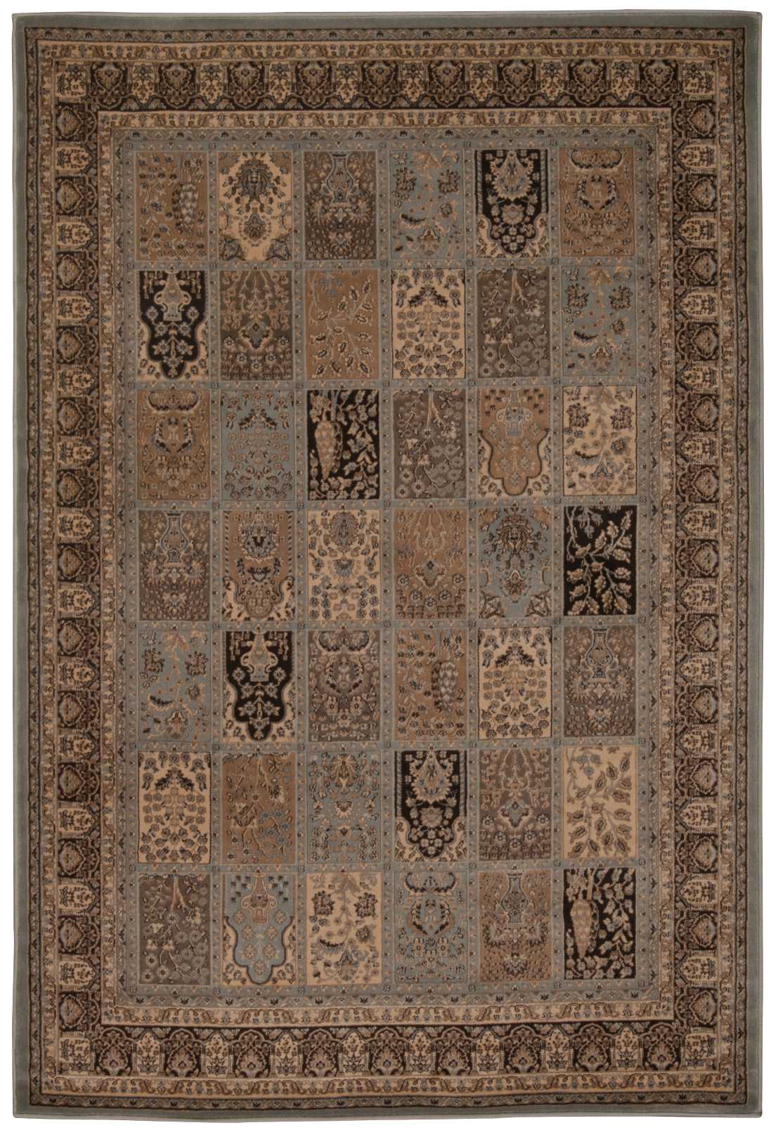 Nourison Home Ararat ARA01 Blue Traditional Machinemade Rug