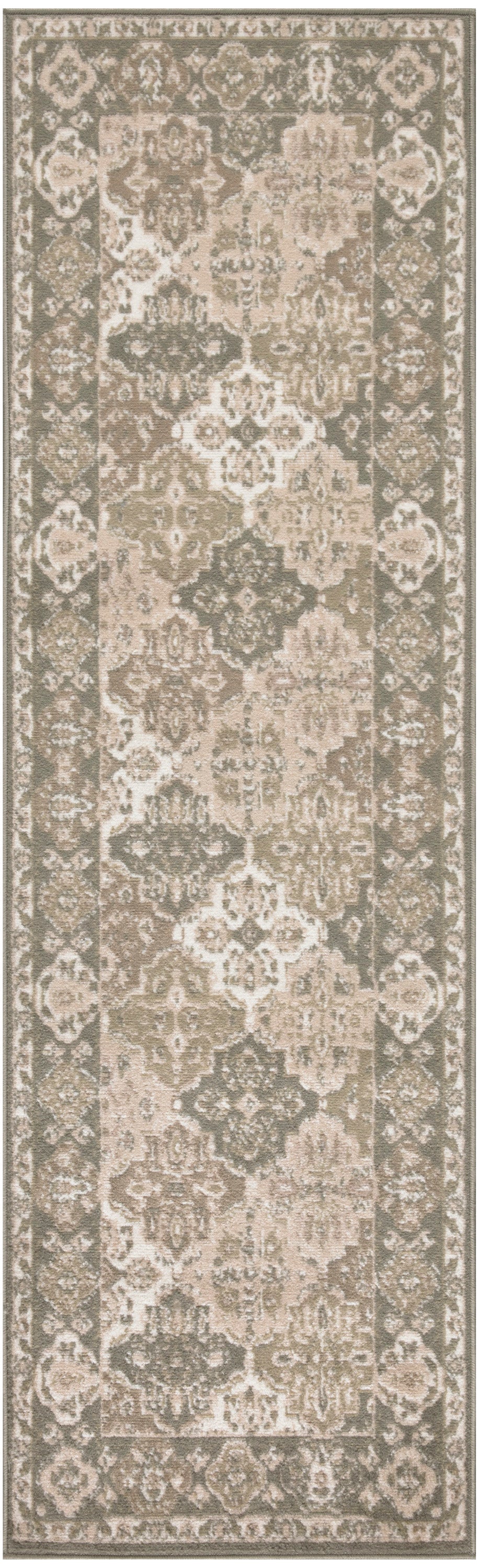 Nourison Home Grafix GRF31 Green  Traditional Machinemade Rug