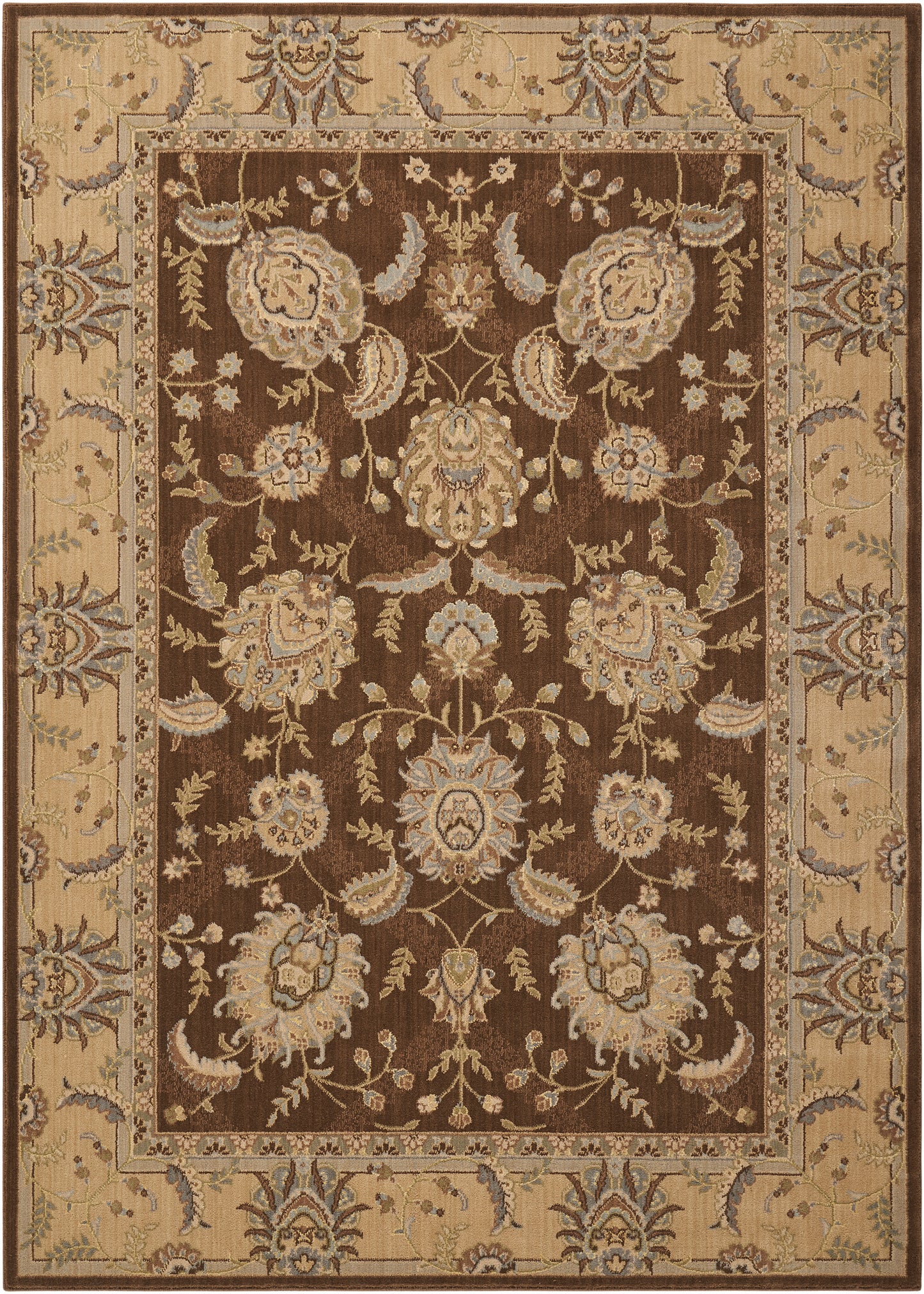 Nourison Home Persian Empire PE22 Chocolate  Traditional Loom Rug