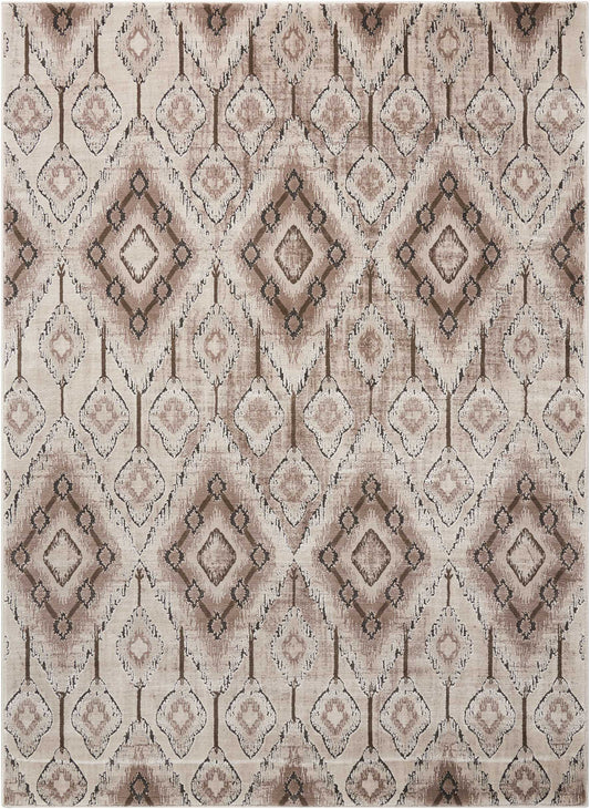 Nourison Home Karma KRM02 Beige Transitional Machinemade Rug