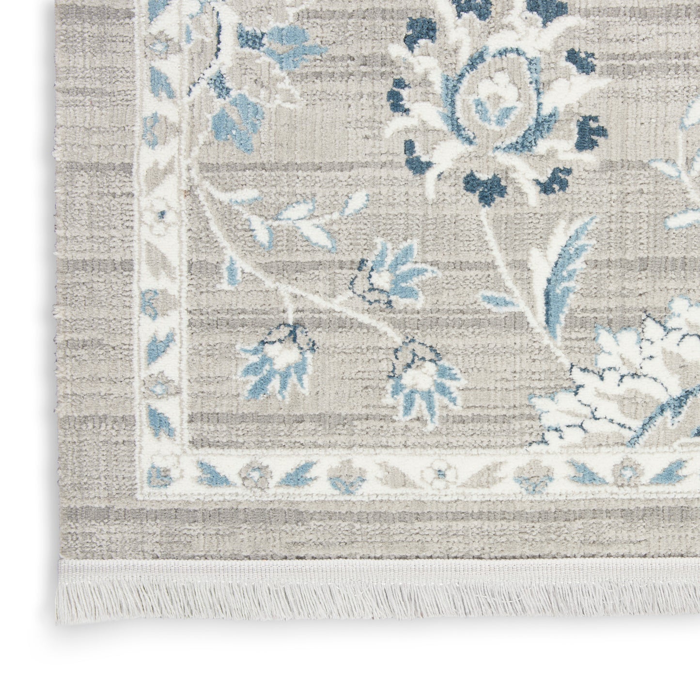 Nourison Home Lennox LEN01 Grey Ivory  Transitional Machinemade Rug