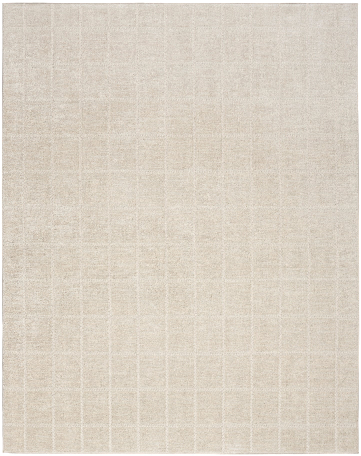 Nourison Home Serenity Home SRH05 Ivory Cream  Contemporary Woven Rug