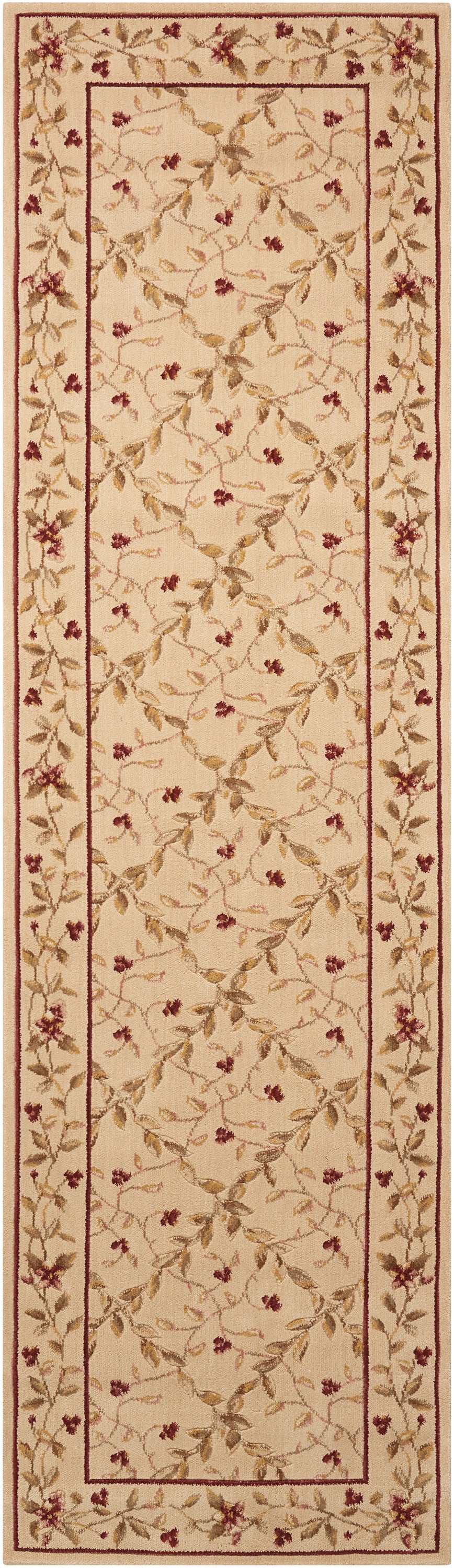 Nourison Home Ashton House AS08 Beige  Traditional Woven Rug