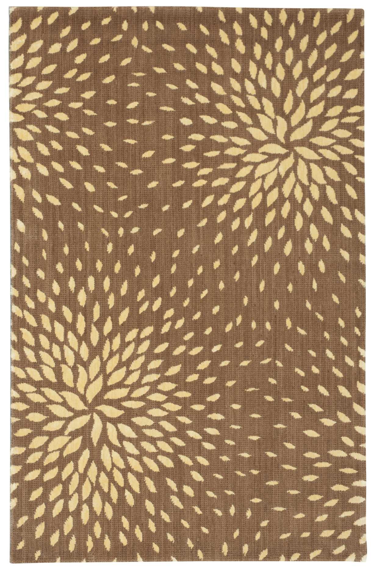 Nourison Home Capri CAP2 Mocha Contemporary Woven Rug