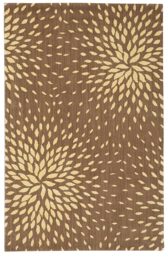 Nourison Home Capri CAP2 Mocha Contemporary Woven Rug