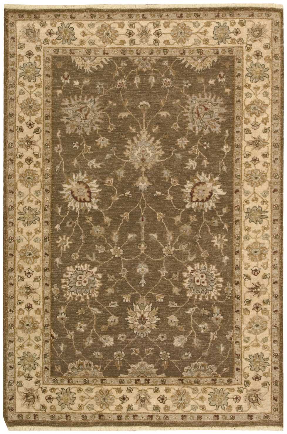 Nourison Home Legend LD04 Chocolate  Traditional Knotted Rug