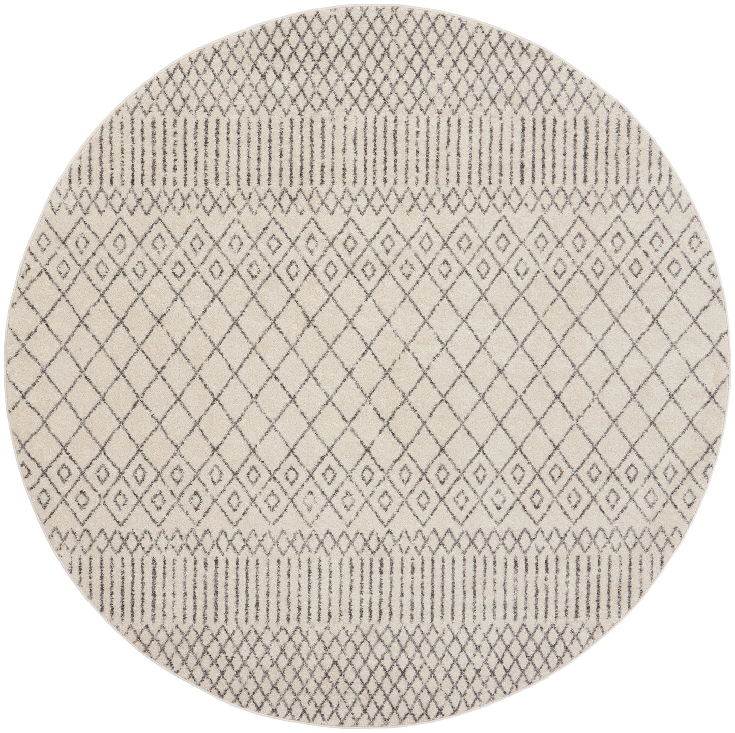 Nourison Home Passion PSN42 Ivory Grey  Transitional Machinemade Rug