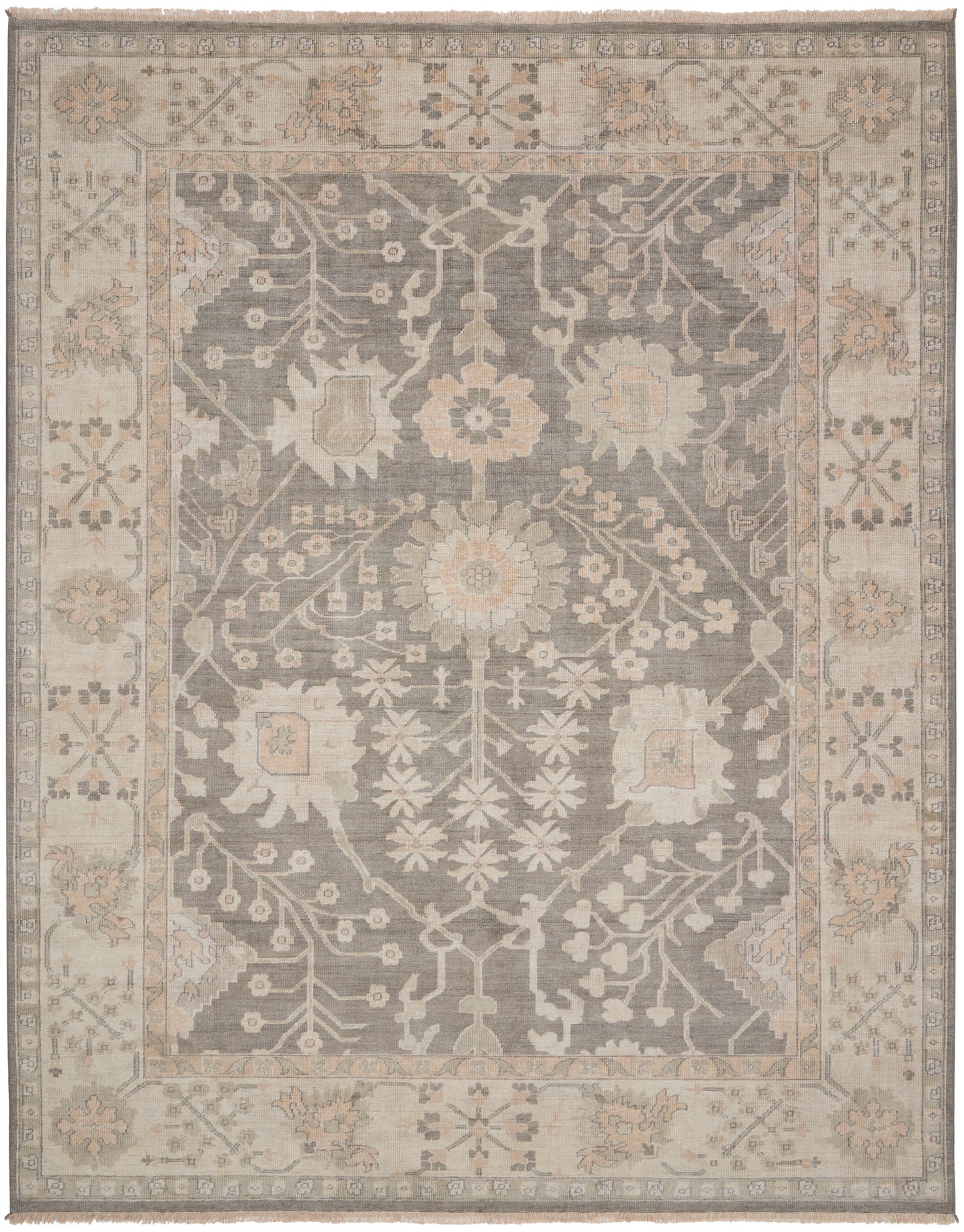 Nourison Home Aldora ALD08 Aubergine  Traditional Knotted Rug