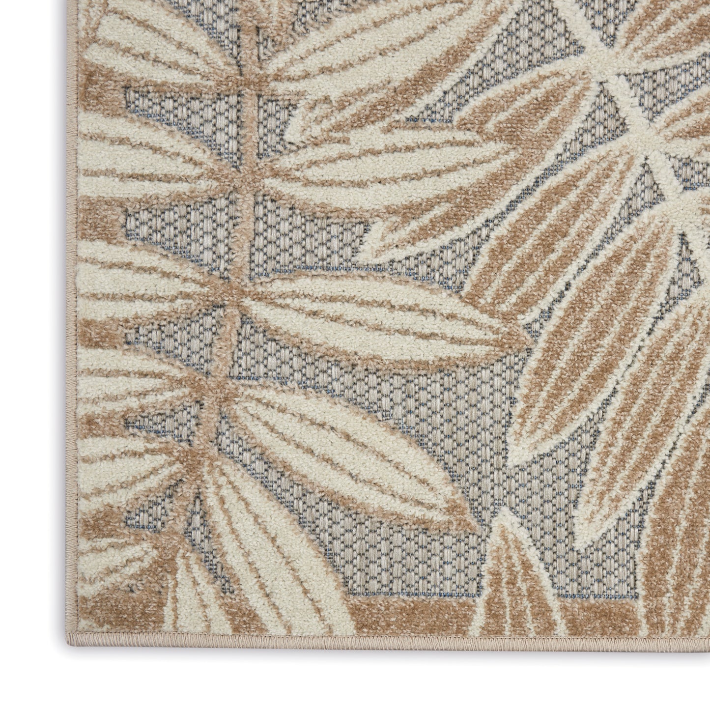 Nourison Home Aloha ALH18 Natural  Contemporary Machinemade Rug