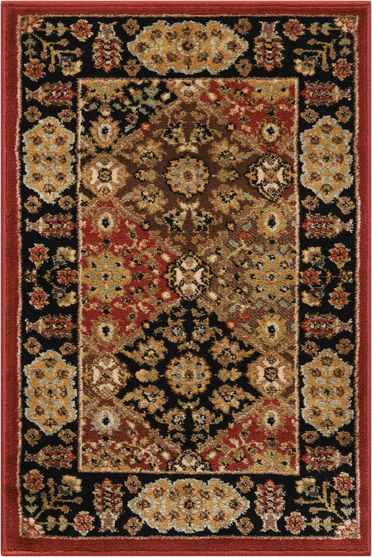 Nourison Home Delano DEL03 Multicolor Traditional Machinemade Rug