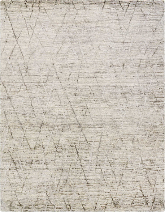 Nourison Home OCEAN OCP02 Stone Contemporary Knotted Rug