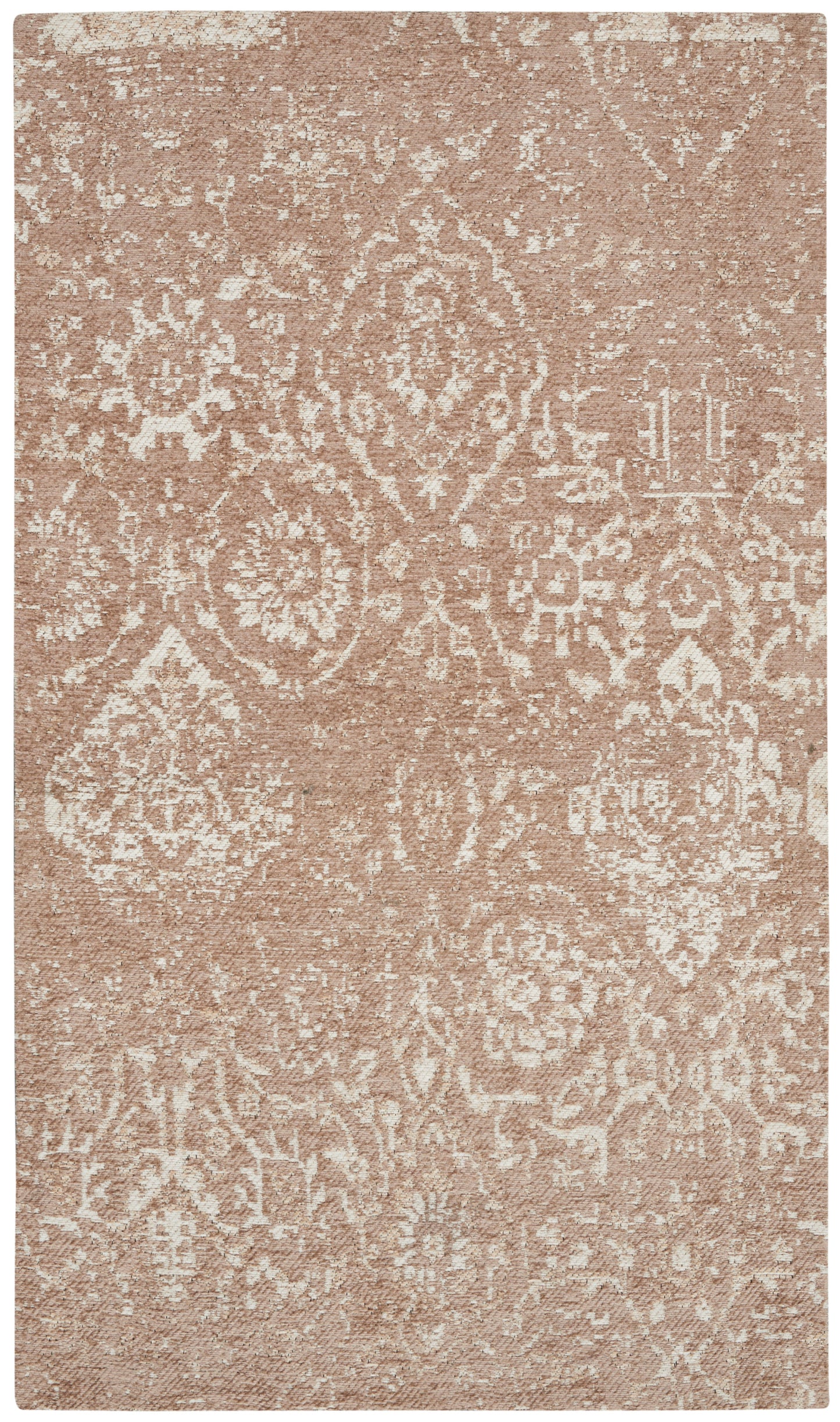 Nourison Home Damask DAS06 Beige Ivory Transitional Machinemade Rug