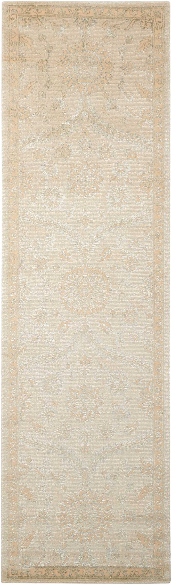 Nourison Home Luminance LUM04 Cream Mint Transitional Loom Rug