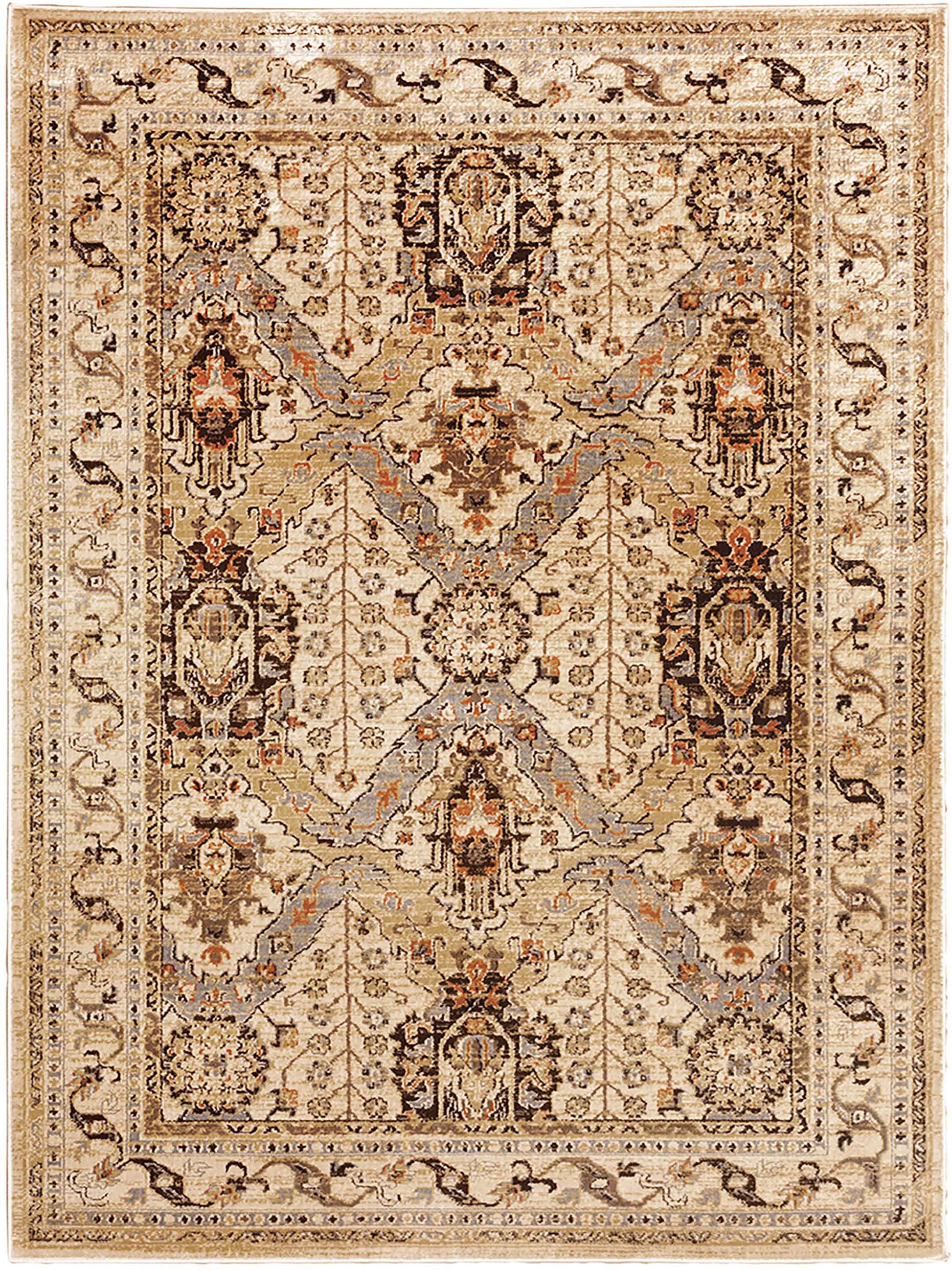 Oriental Weavers Juliette 532W3 Beige Traditional Machinemade Rug