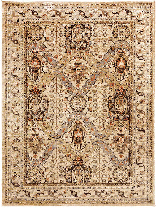 Oriental Weavers Juliette 532W3 Beige Traditional Machinemade Rug